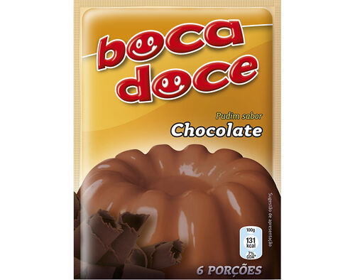 PUDIM BOCA DOCE CHOCOLATE 22G image number 0
