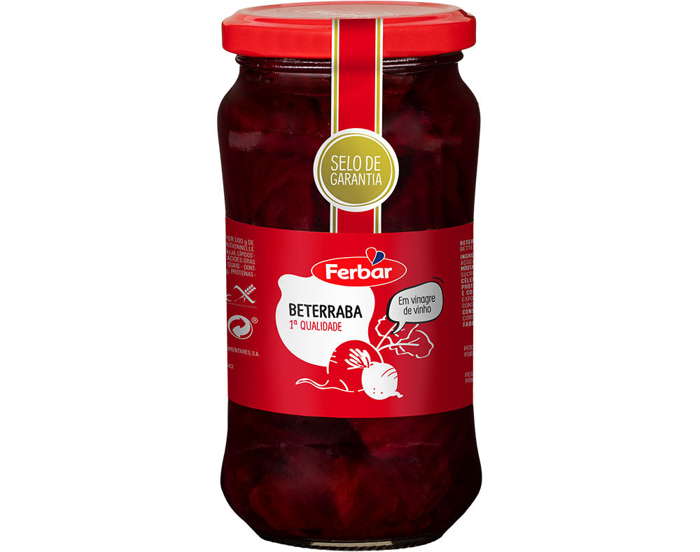 BETERRABA FERBAR EM VINAGRE 345(180)G image number 0