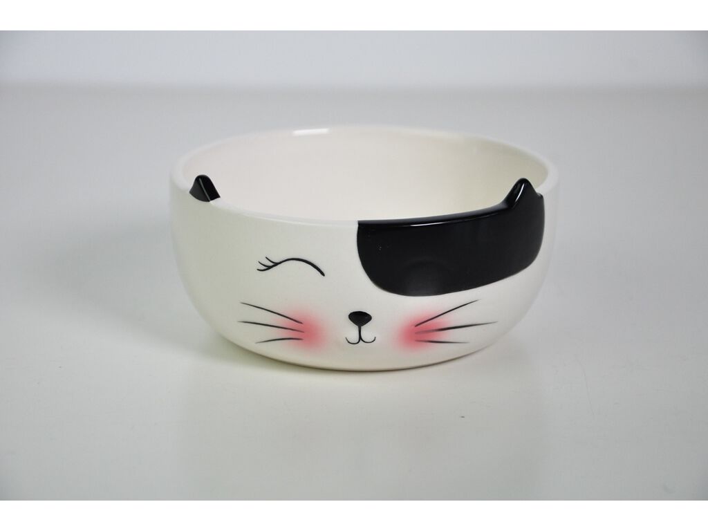 TA&Ccedil;A PORCELANA ACTUEL GATO 12CM image number 1