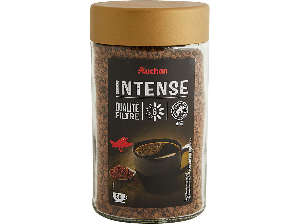 CAF&Eacute; AUCHAN LIOFILIZADO GOLD INTENSO 100G