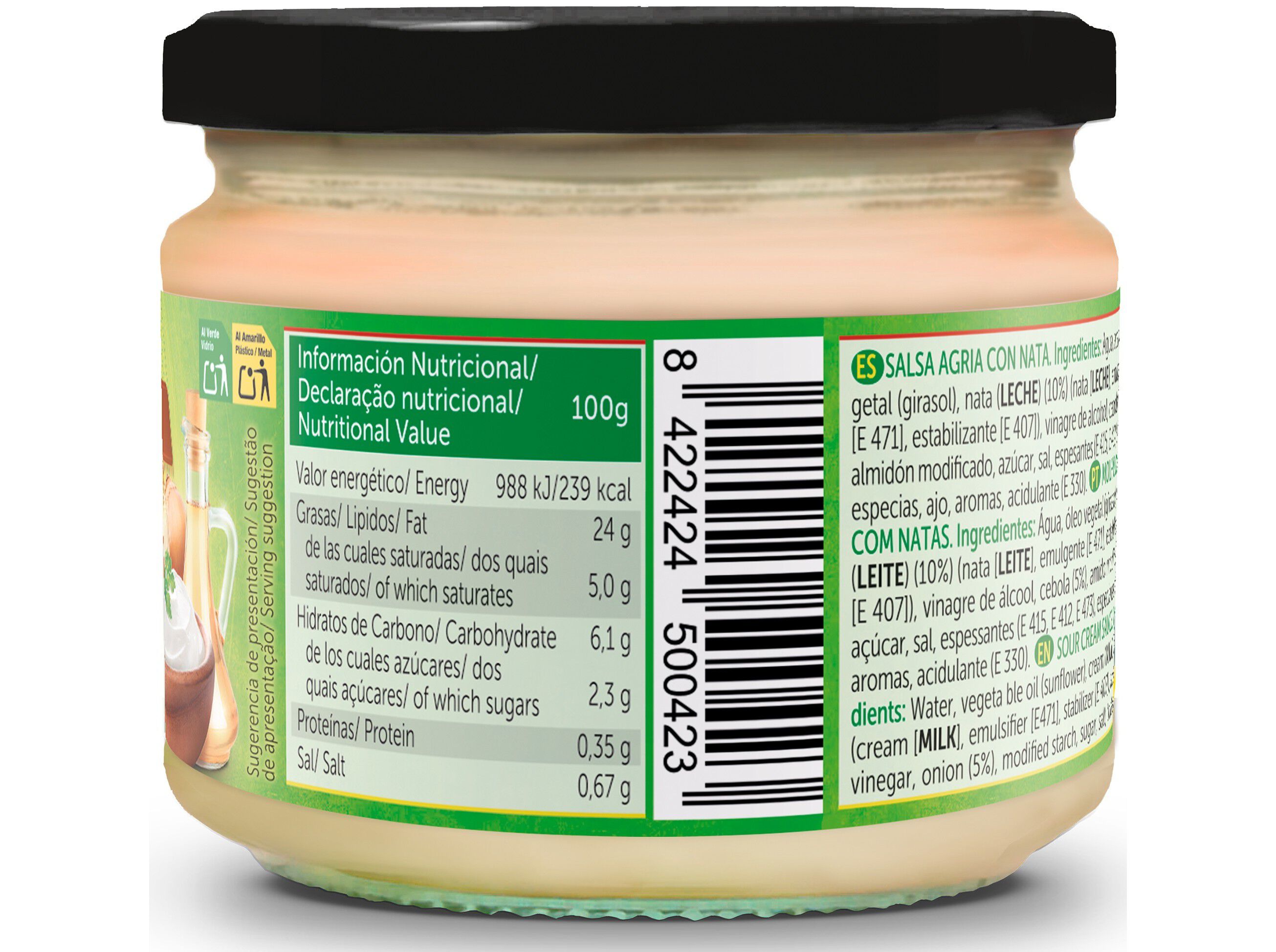 MOLHO SOUR CREAM MEXIFOODS DIP 300G image number 2