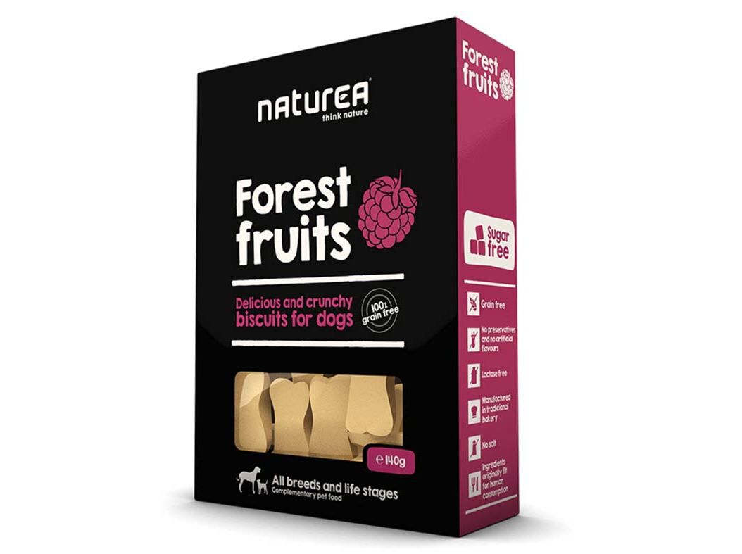 SNACK C&Atilde;O NATUREA BISCOITOS FRUTOS VERM. 140G