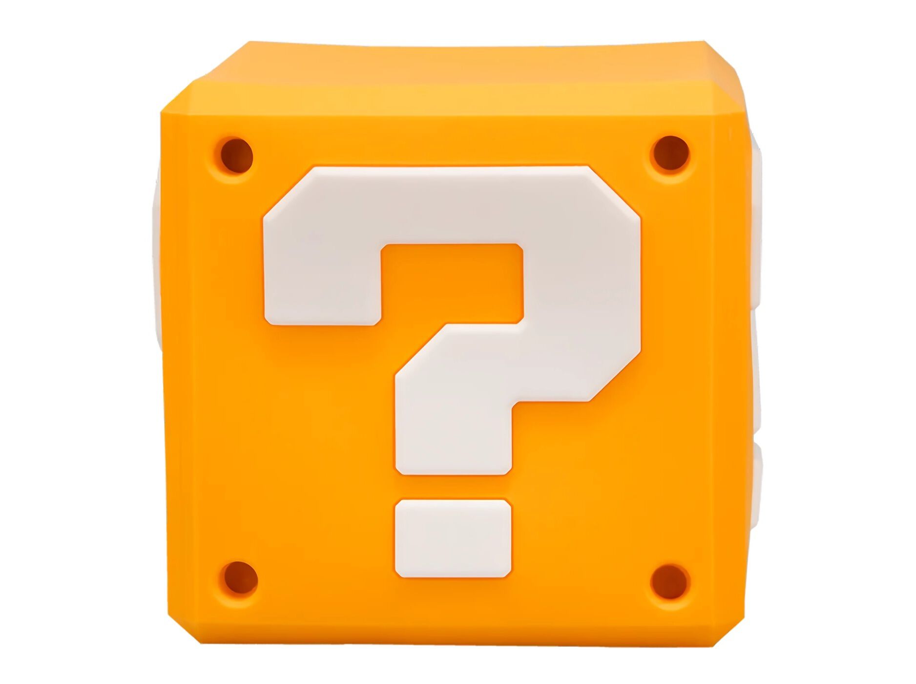 LUZ LED NEON SUPER MARIO SQUISHYGLO QUESTION BLOCK image number 0