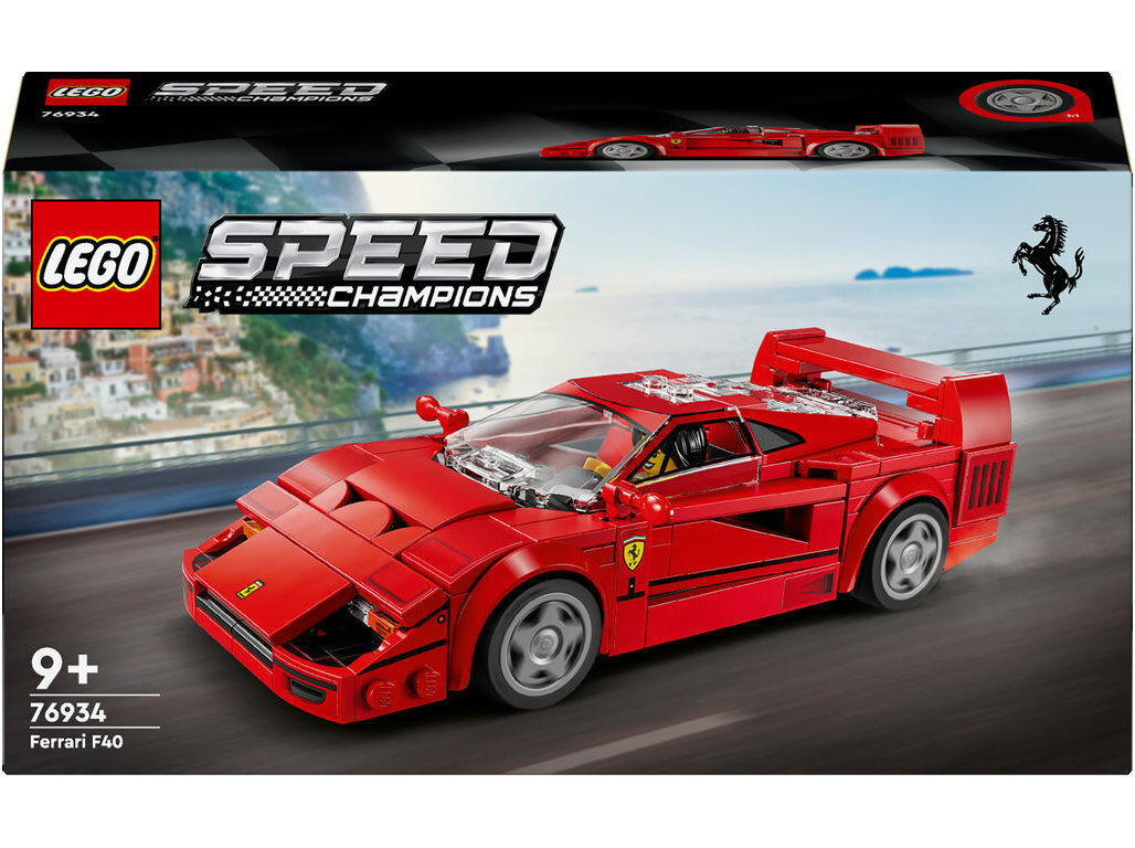 SUPERCARRO FERRARI F40 LEGO SPEED CHAMPIONS 76934 image number 0