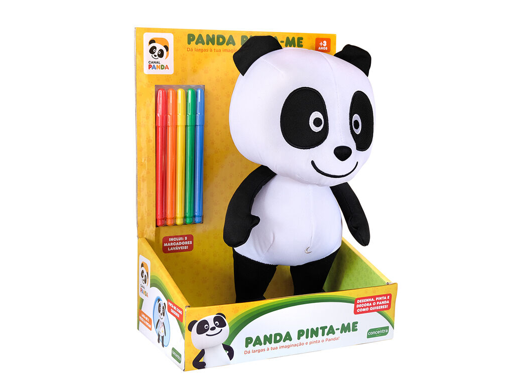 PANDA PELUCHE PINTA image number 1