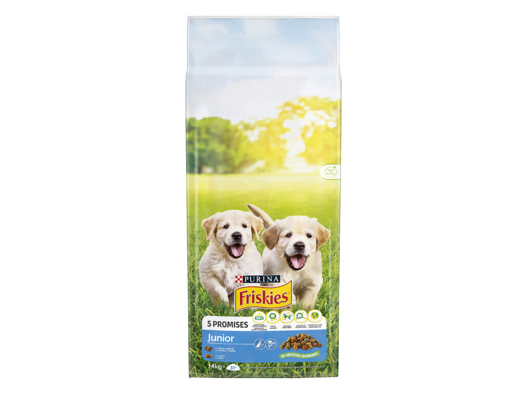 RA&Ccedil;&Atilde;O PARA C&Atilde;O FRISKIES J&Uacute;NIOR 14KG image number 0