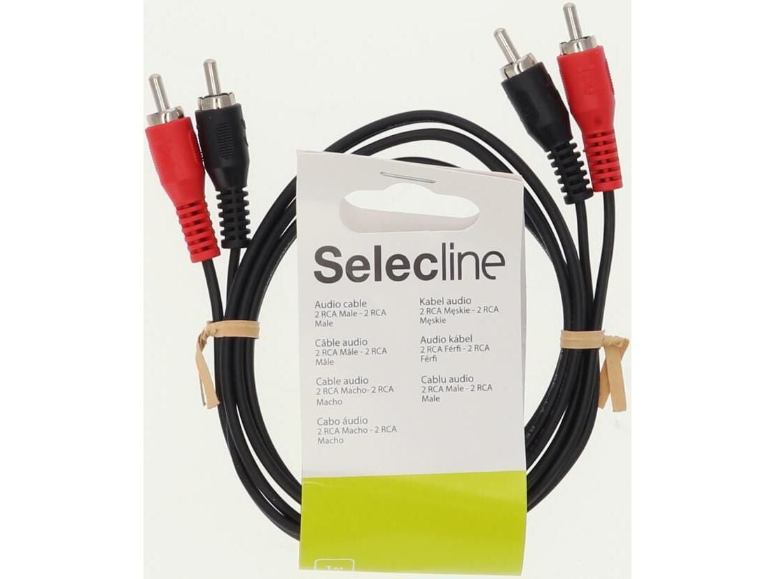 CABO &Aacute;UDIO SELECLINE G4217932 2RCA M/M 1 MT image number 1