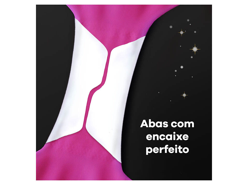 PENSOS HIGI&Eacute;NICOS ULTRAFINA NOITE COM ABAS AUSONIA 24 UN image number 5