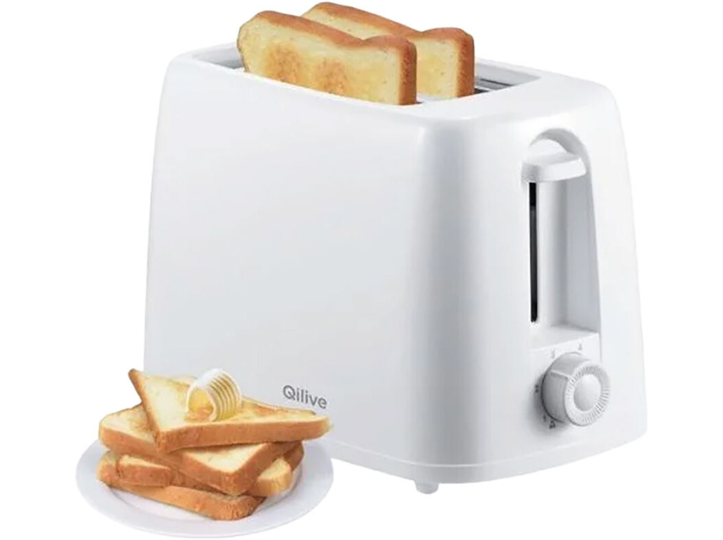 TORRADEIRA 2 FENDAS QILIVE Q.5430 BRANCA image number 1