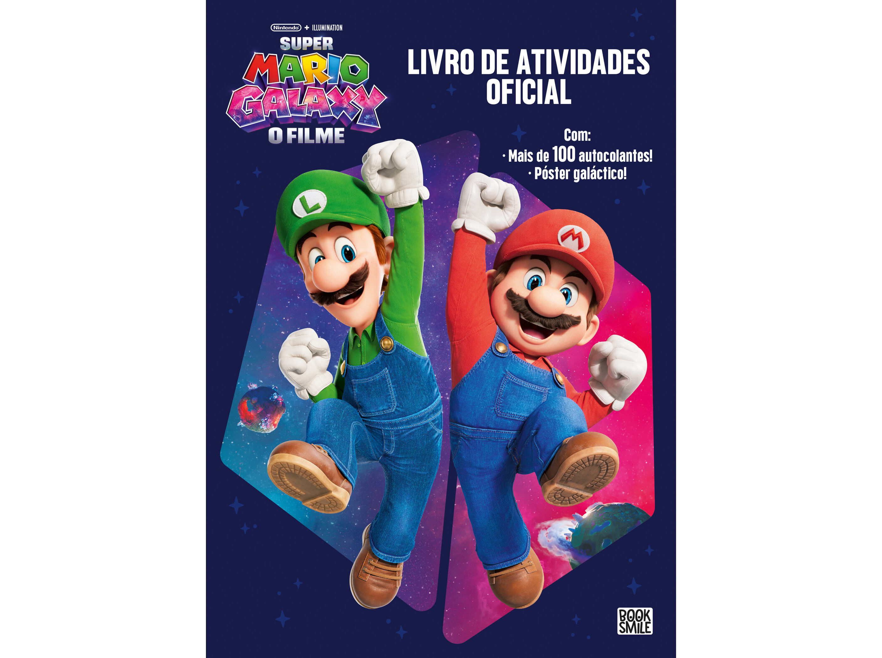 LIVRO SUPER MARIO GALAXY O FILME - LIVRO DE ATIVIDADES OFICIAL