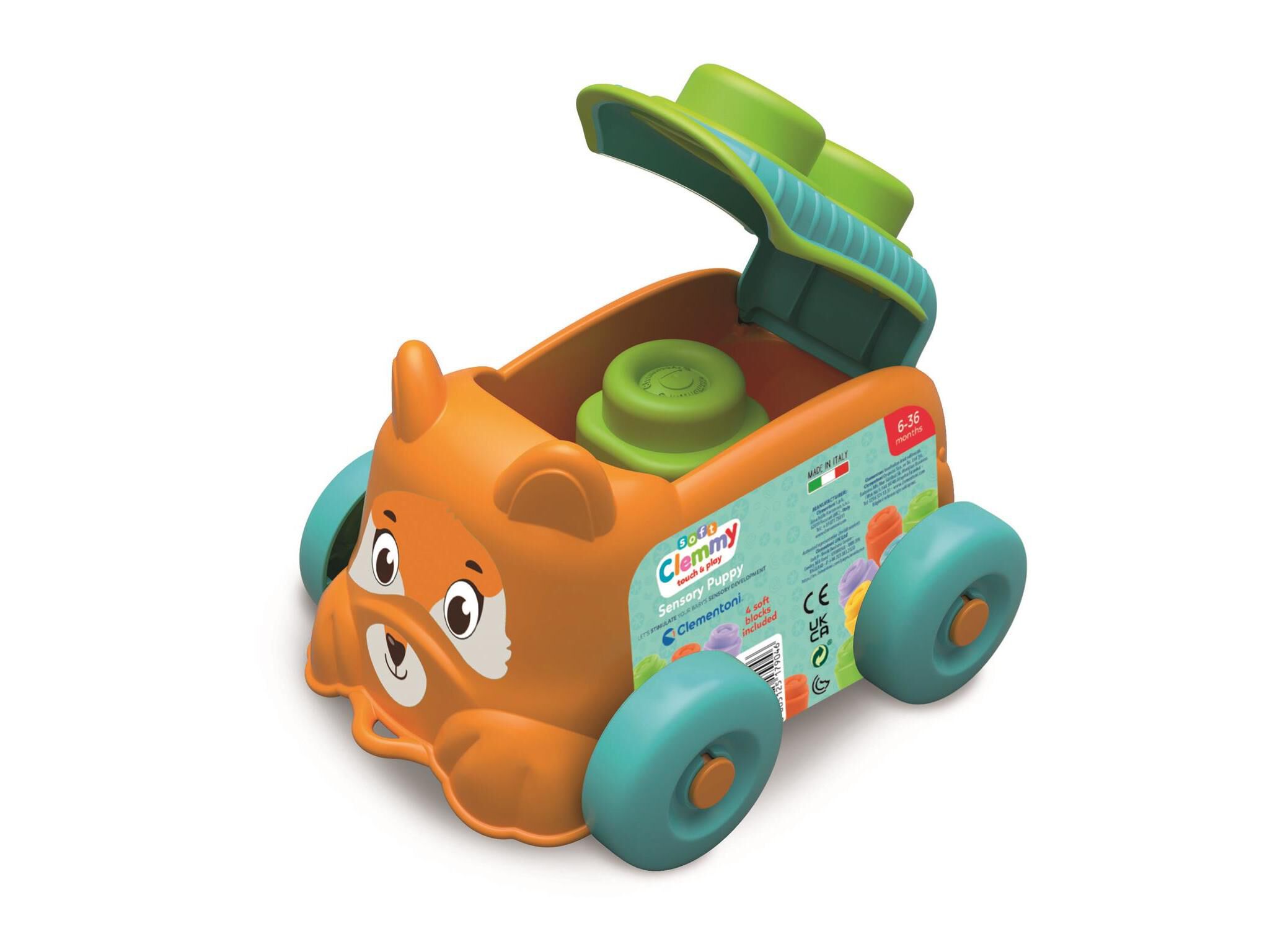 CACHORRINHO SOFT CLEMMY SENSORIAL MODELOS SORTIDOS image number 1