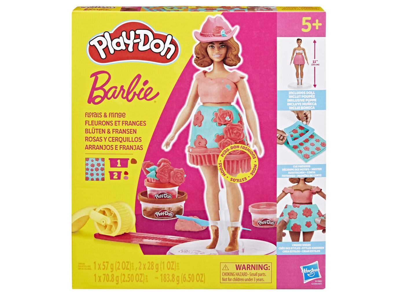 BONECA PLAY-DOH BARBIE MODELOS SORTIDOS image number 2