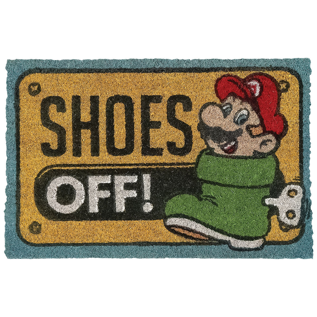 TAPETE SUPER MARIO SHOES OFF COLOUR