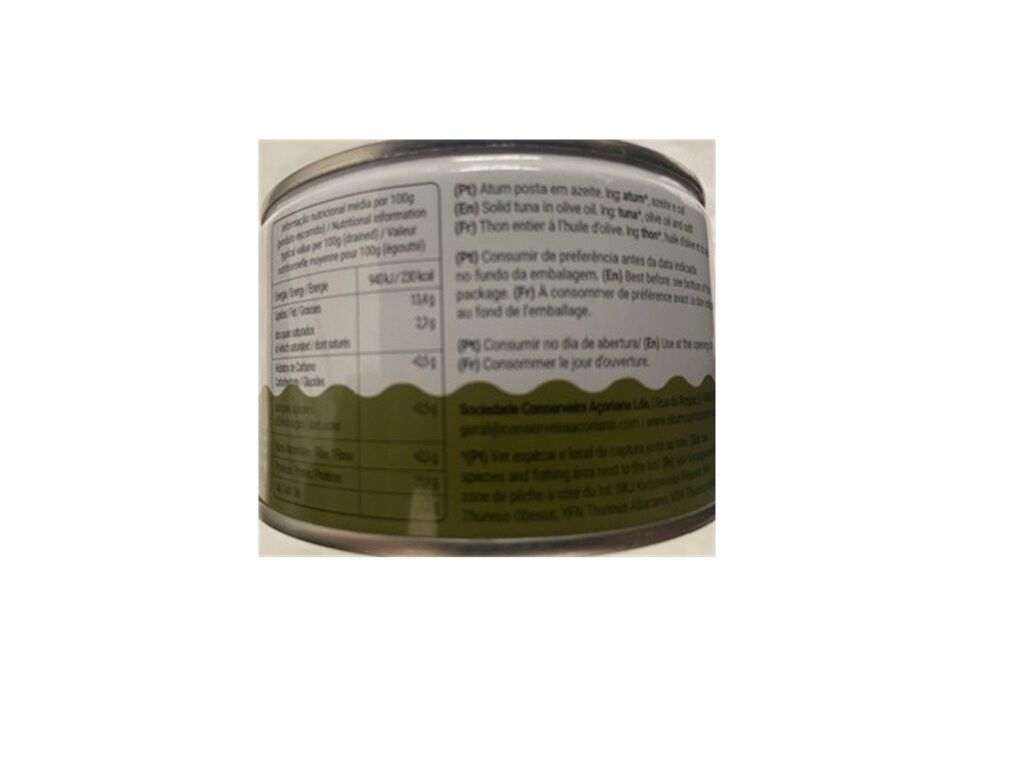 ATUM POSTA SANTA CATARINA EM AZEITE 375G image number 1