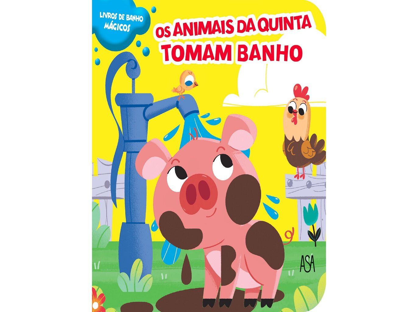 LIVRO OS ANIMAIS DA QUINTA TOMAM BANHO DE GABRIELE CLIMA image number 0