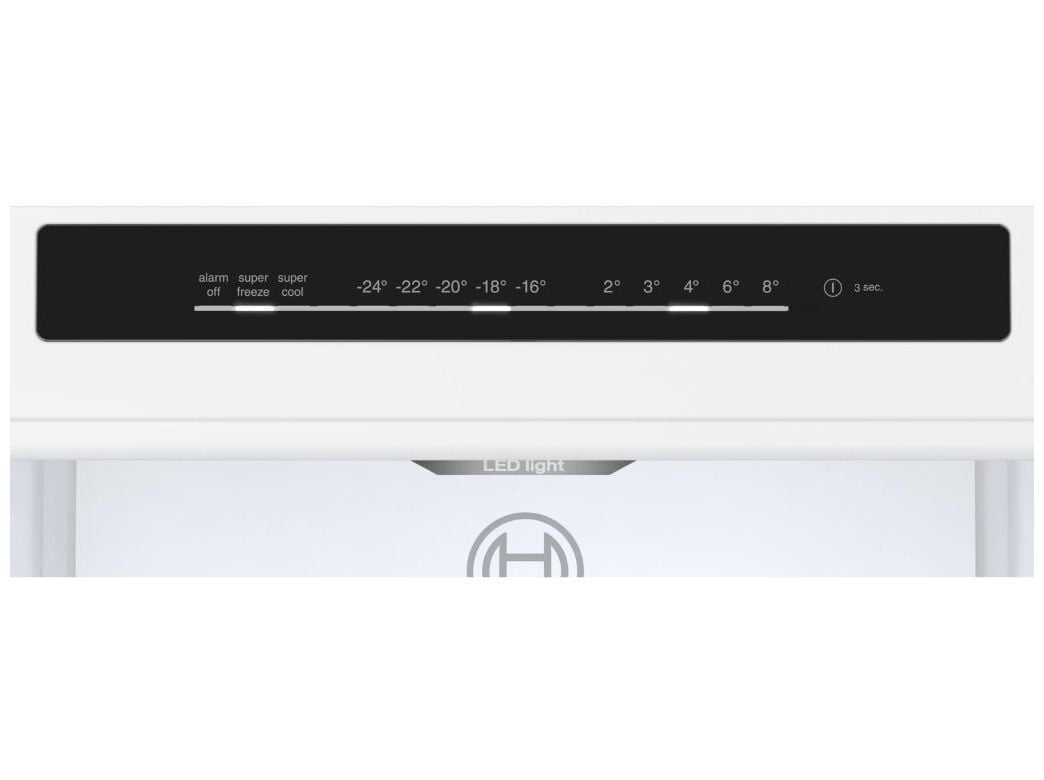 FRIGOR&Iacute;FICO COMBINADO BOSCH SERIE 4 KGN36VIBT (NO FROST B 186CM 321L INOX) image number 7