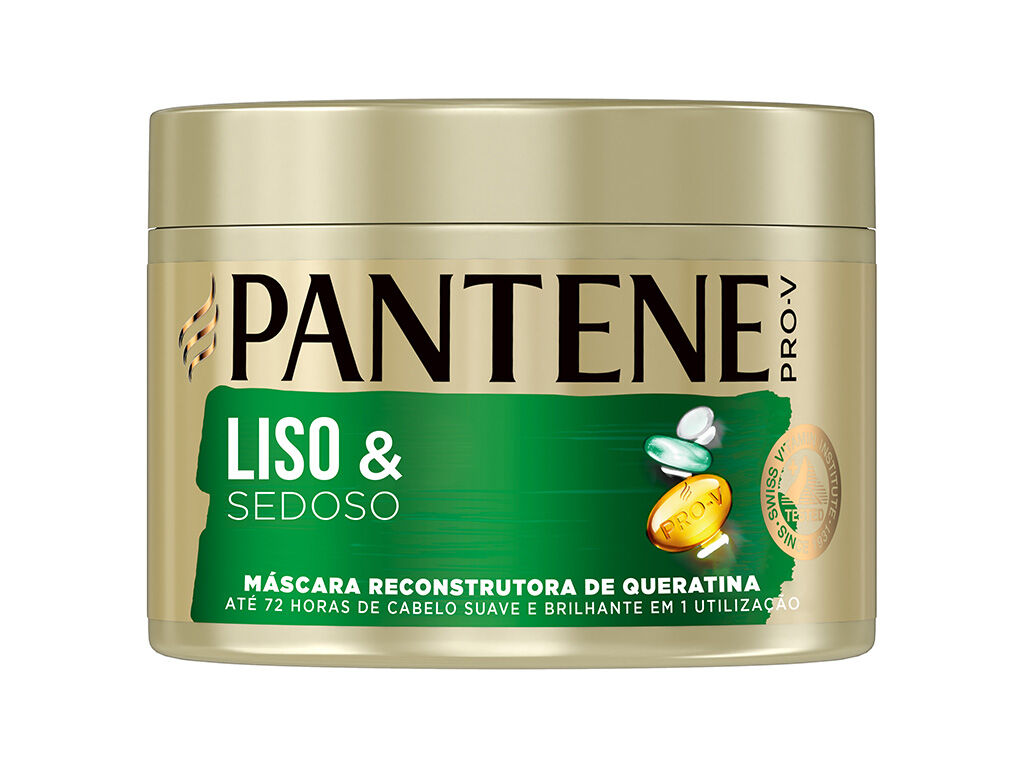 M&Aacute;SCARA CABELO LISO E SEDOSO PANTENE 500 ML