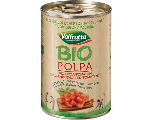 POLPA VALFRUTTA 100% ITALIANO TOMATE BIO 400G image number 0