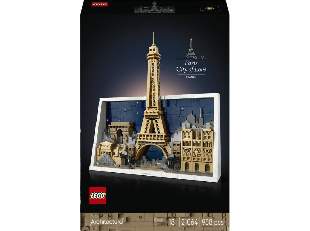 PARIS - CIDADE DO AMOR LEGO ARCHITECTURE 21064