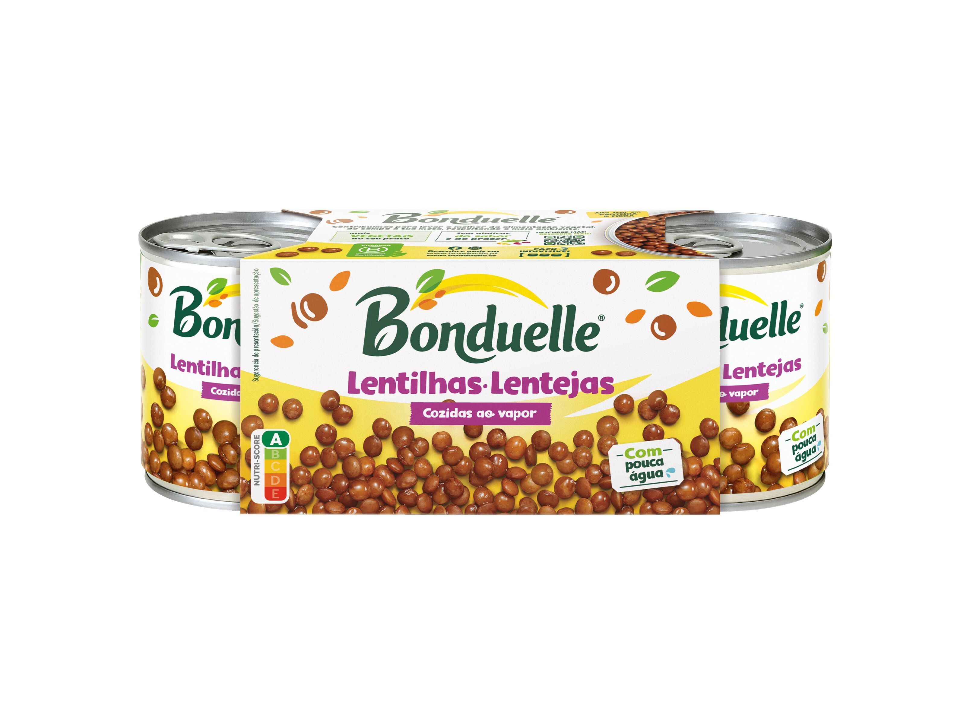 LENTILHAS BONDUELLE PREPARADAS 3X200(130)G