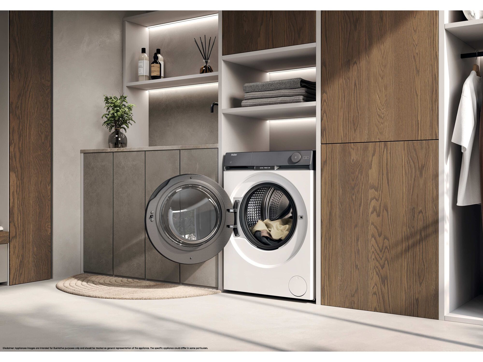M&Aacute;QUINA DE LAVAR ROUPA HAIER HW110-B14387UIB - BRANCO A -40% 11KG image number 13