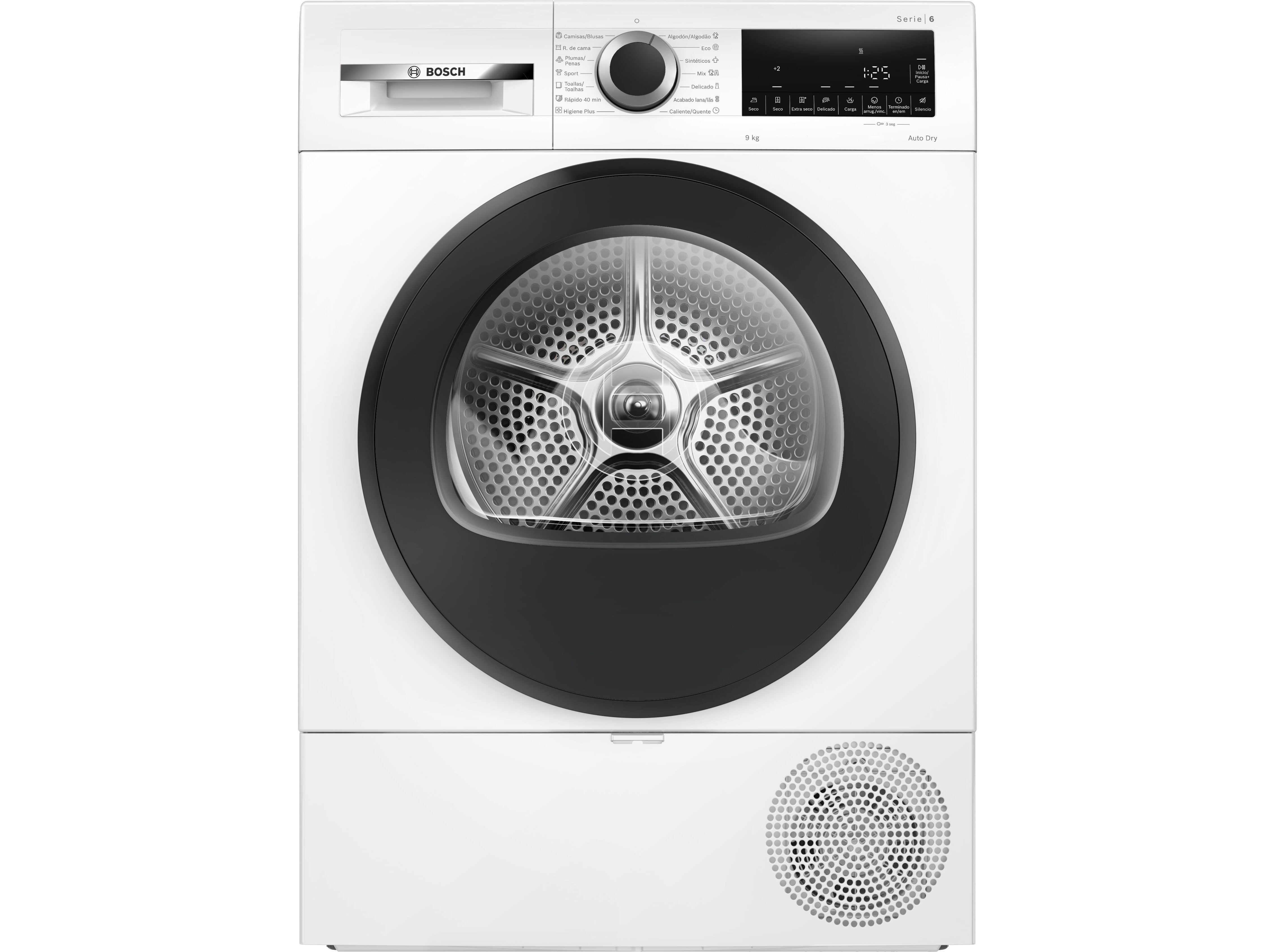 M&Aacute;QUINA SECAR ROUPA BOSCH WQG243D0ES BRANCO C 9KG