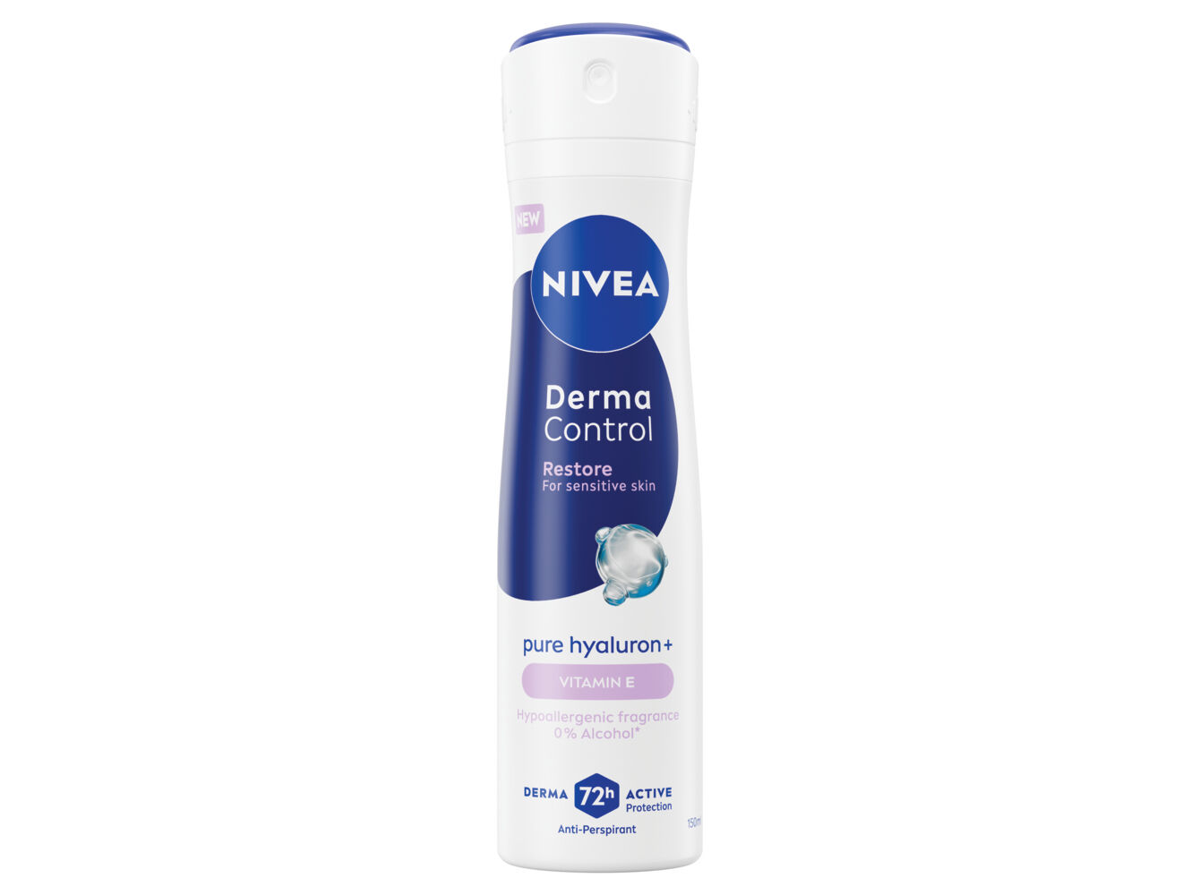 DEO SPRAY NIVEA DERMA CONTROL RESTORE 150 ML image number 1