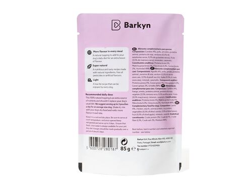 TOPPING BARKYN CORDEIRO 85G image number 1