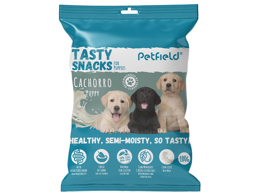 SNACK C&Atilde;O PETFIELD J&Uacute;NIOR 100G
