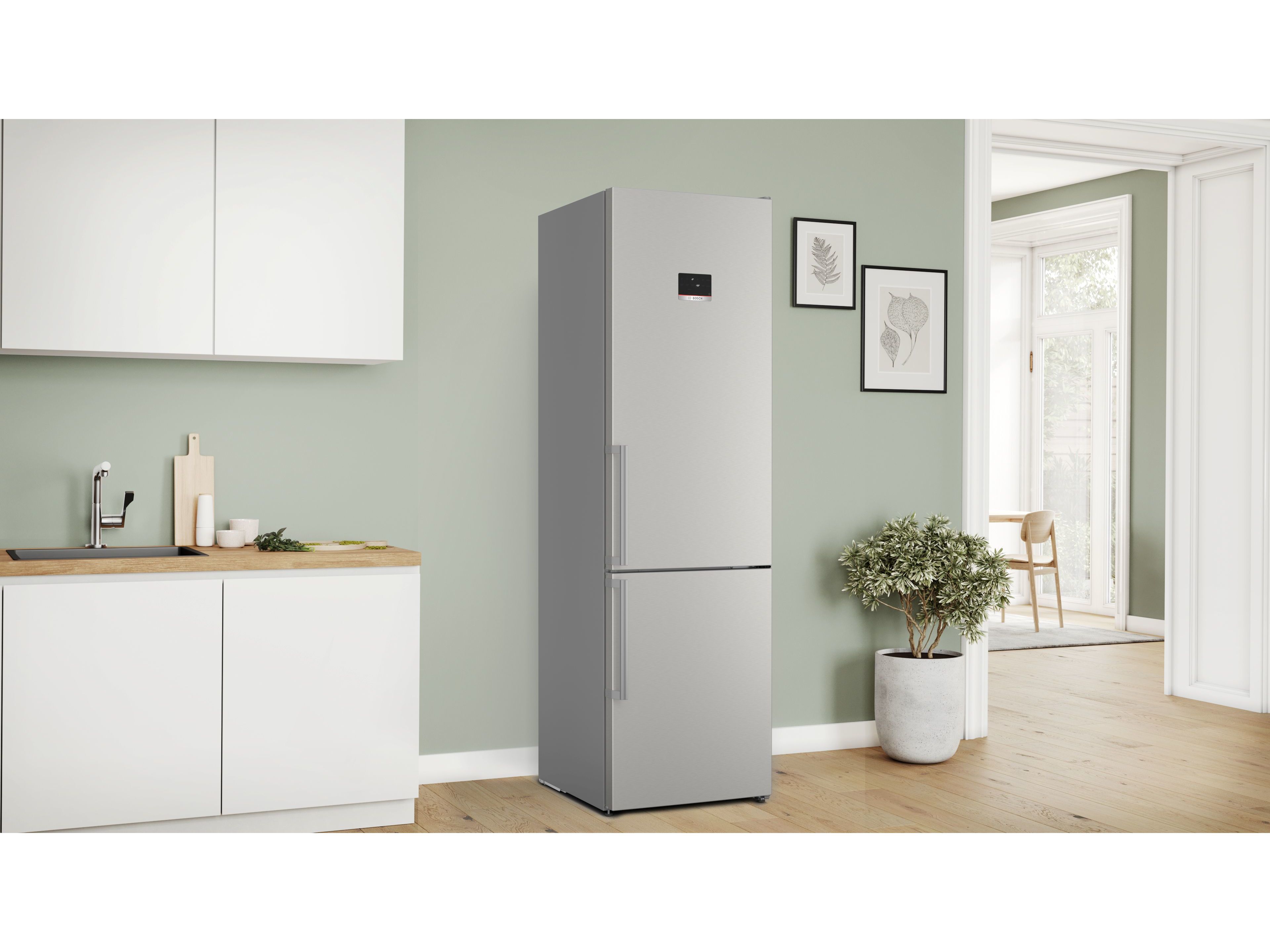 FRIGOR&Iacute;FICO COMBINADO BOSCH KGN397ICT (NO FROST C 203CM 363L INOX ) image number 1