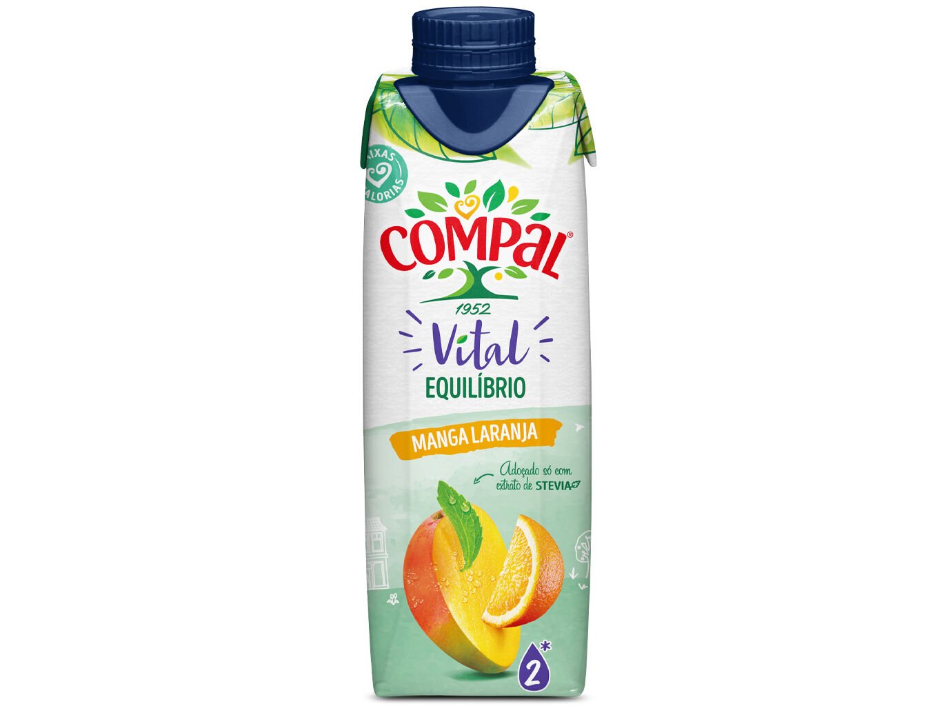 N&Eacute;CTAR COMPAL VITAL MANGA LARANJA 0.30L image number 0