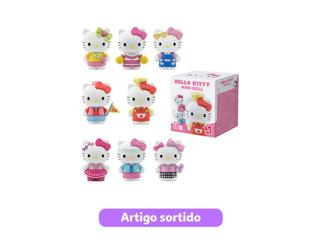 MINI HELLO KITTY 5CM YUME MODELOS SORTIDOS image number 0