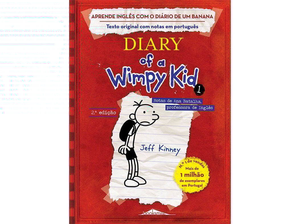 LIVRO DIARIO DE UM BANANA 1 APRENDE INGLES image number 0