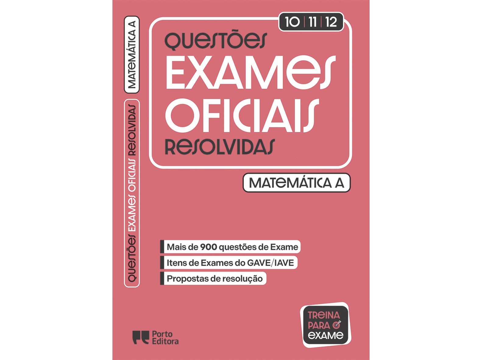 LIVRO QUEST&Otilde;ES DE EXAMES OFICIAIS RESOLVIDAS - MATEM&Aacute;TICA A 10&ordm; 11&ordm; E 12&ordm; ANOS image number 0