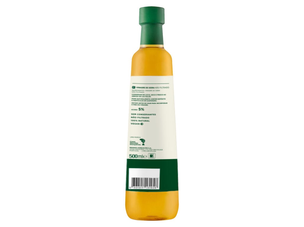 VINAGRE SIDRA 100% MORENO 500ML image number 1
