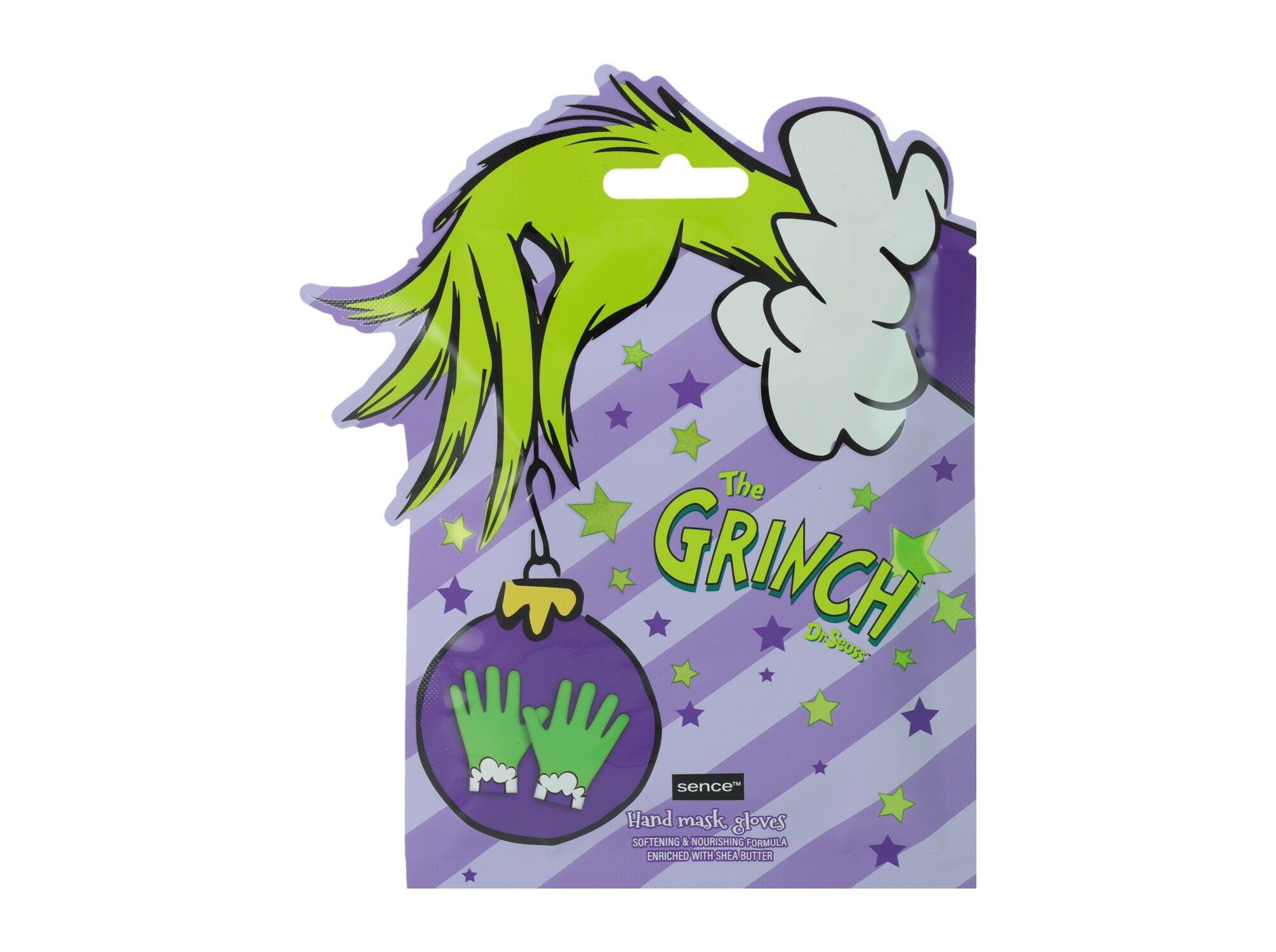 MASCARA M&Atilde;OS GRINCH GLITTER