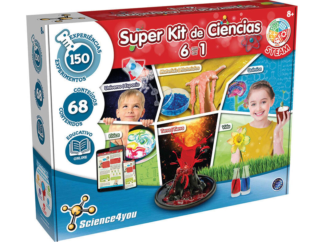 SUPER KIT CI&Ecirc;NCIA SCIENCE4YOU SKIT CIENCIAS 6 EM 1 image number 0