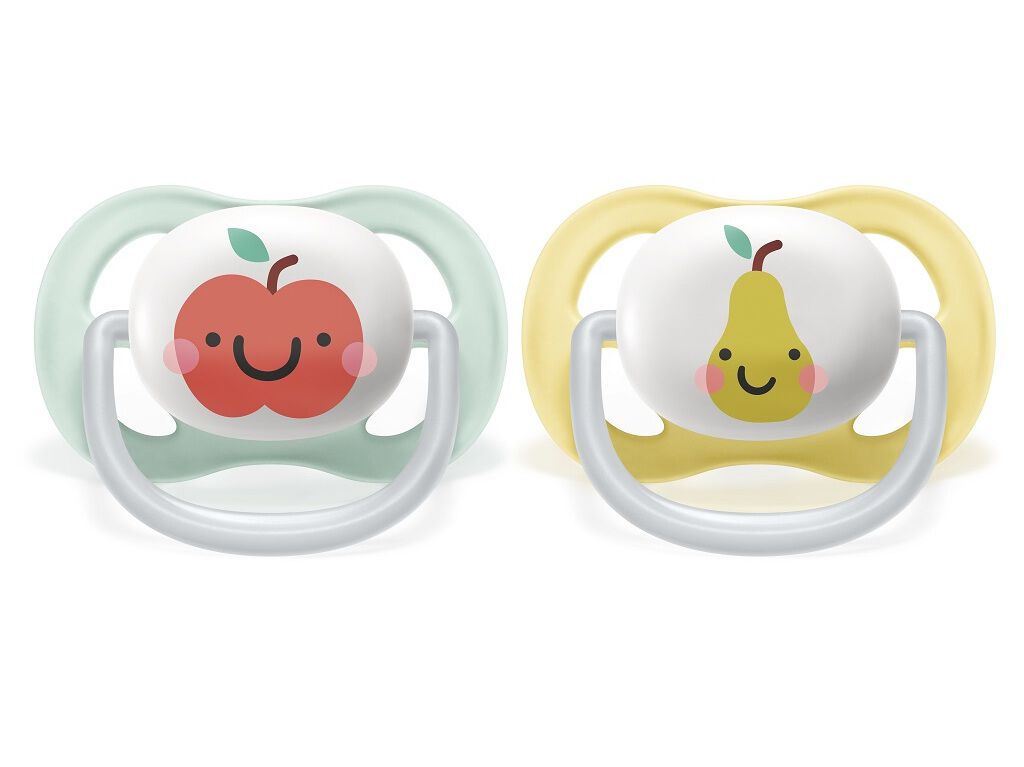 CHUPETA AVENT ULTRA AIR FRUTOS 0-6M 2UN image number 0