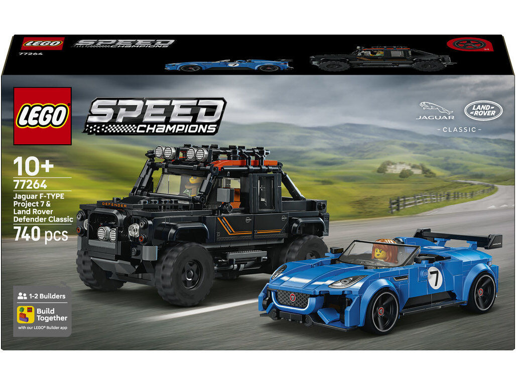 JAGUAR E LAND ROVER LEGO SPEED CHAMPIONS 77264