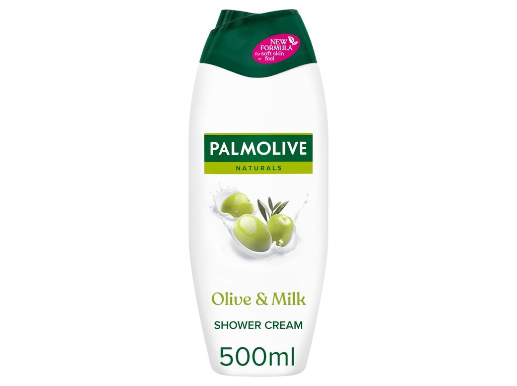 GEL DE BANHO PALMOLIVE NATURALS LEITE DE OLIVA 500ML image number 0