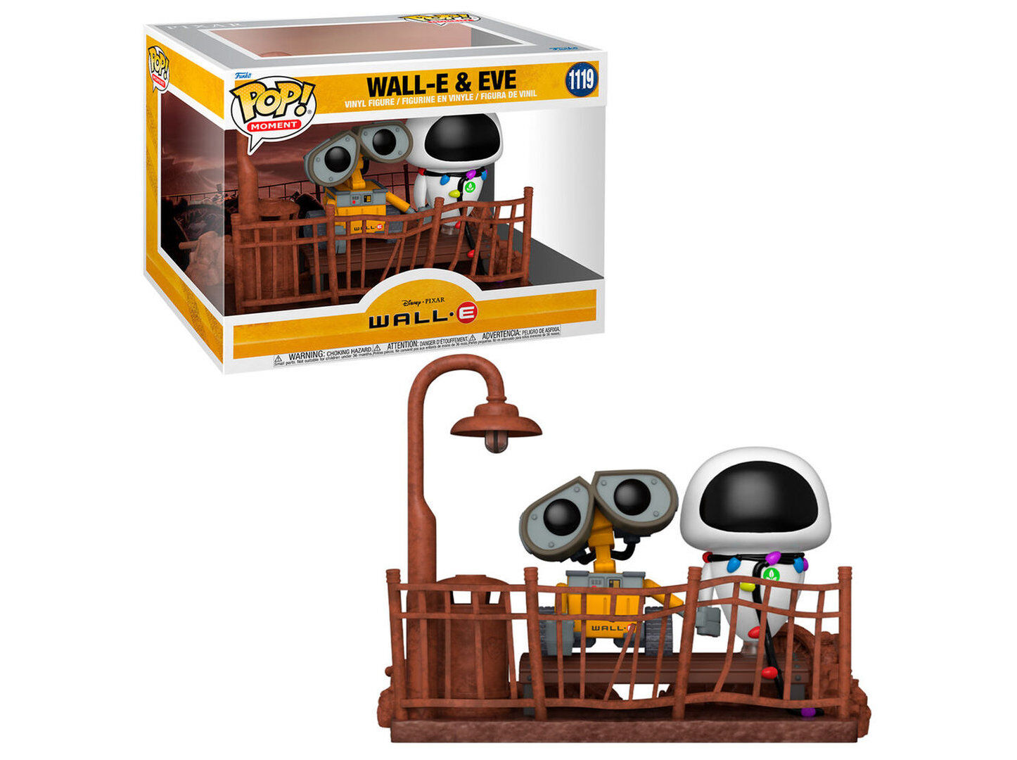 FIGURA FUNKO POP MOMENT: WALL-E- WALL-E & E image number 1