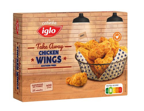 CHICKEN WINGS IGLO TAKE AWAY 400G image number 1