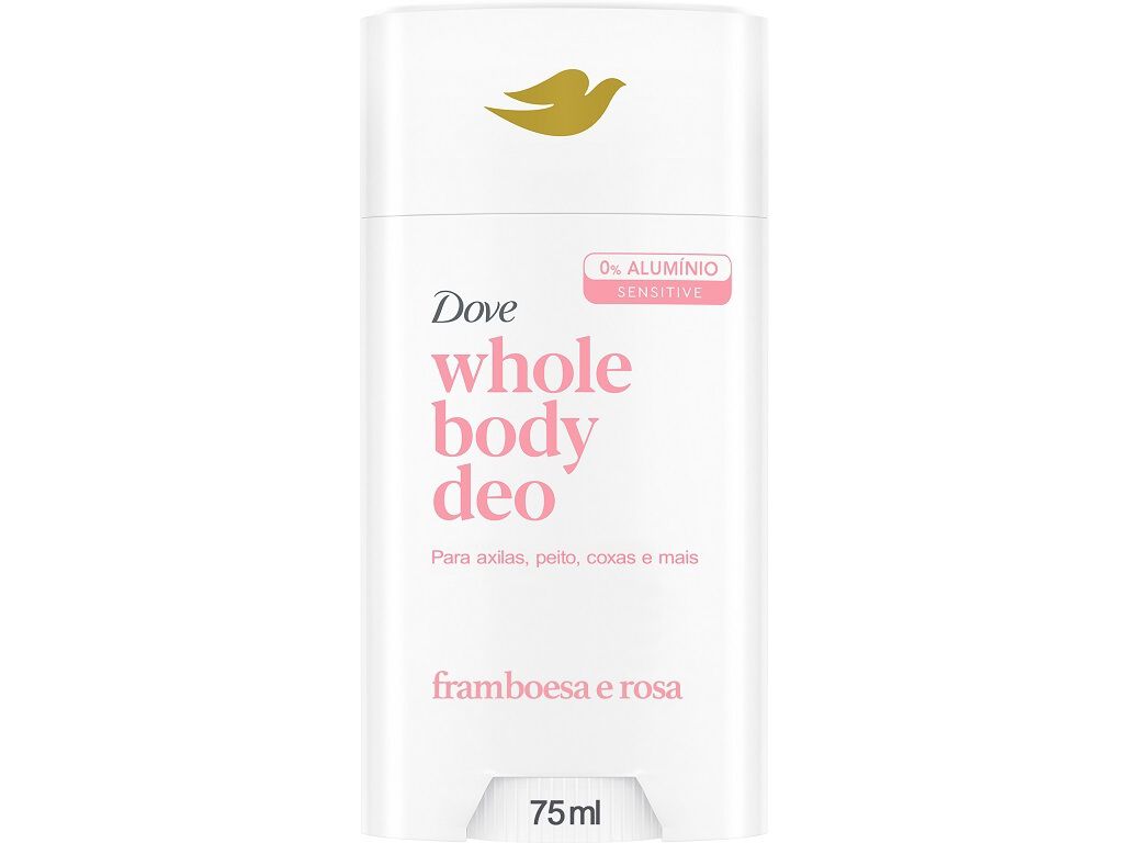 DESODORIZANTE STICK DOVE PARA TODO O CORPO RASPBERRY 75ML image number 0