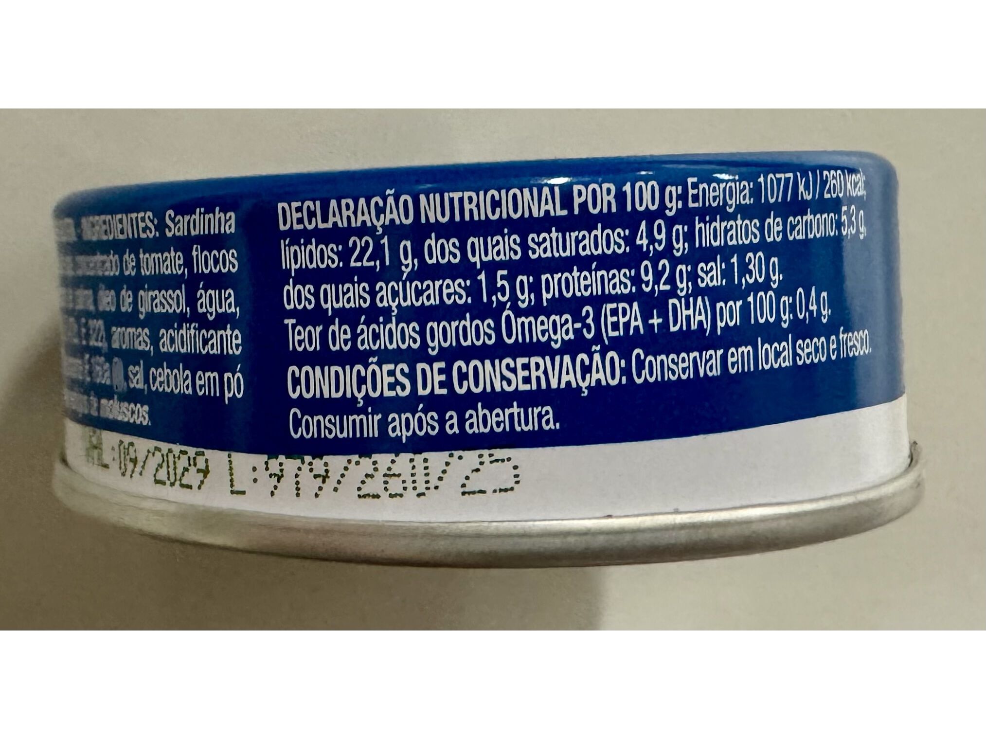 PAT&Eacute; DE SARDINHA AUCHAN 65G image number 1