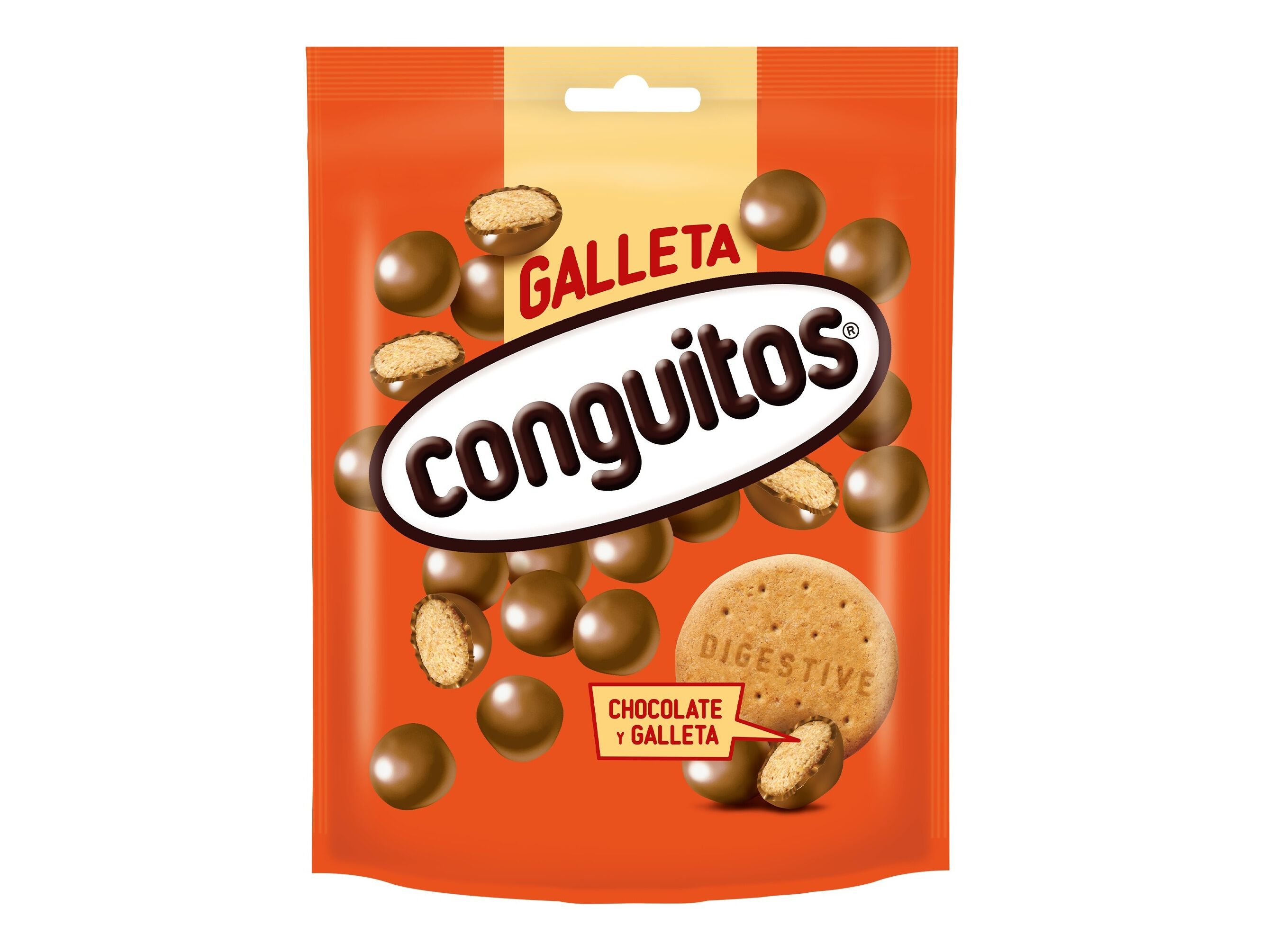 CHOCOLATE CONGUITOS BOLACHA 120G image number 0