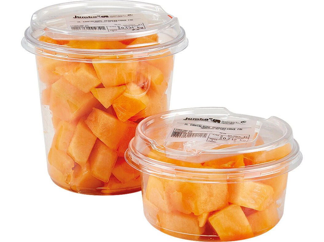 MELOA CANTALOUPE AUCHAN CORTADO EM PEDA&Ccedil;OS KG