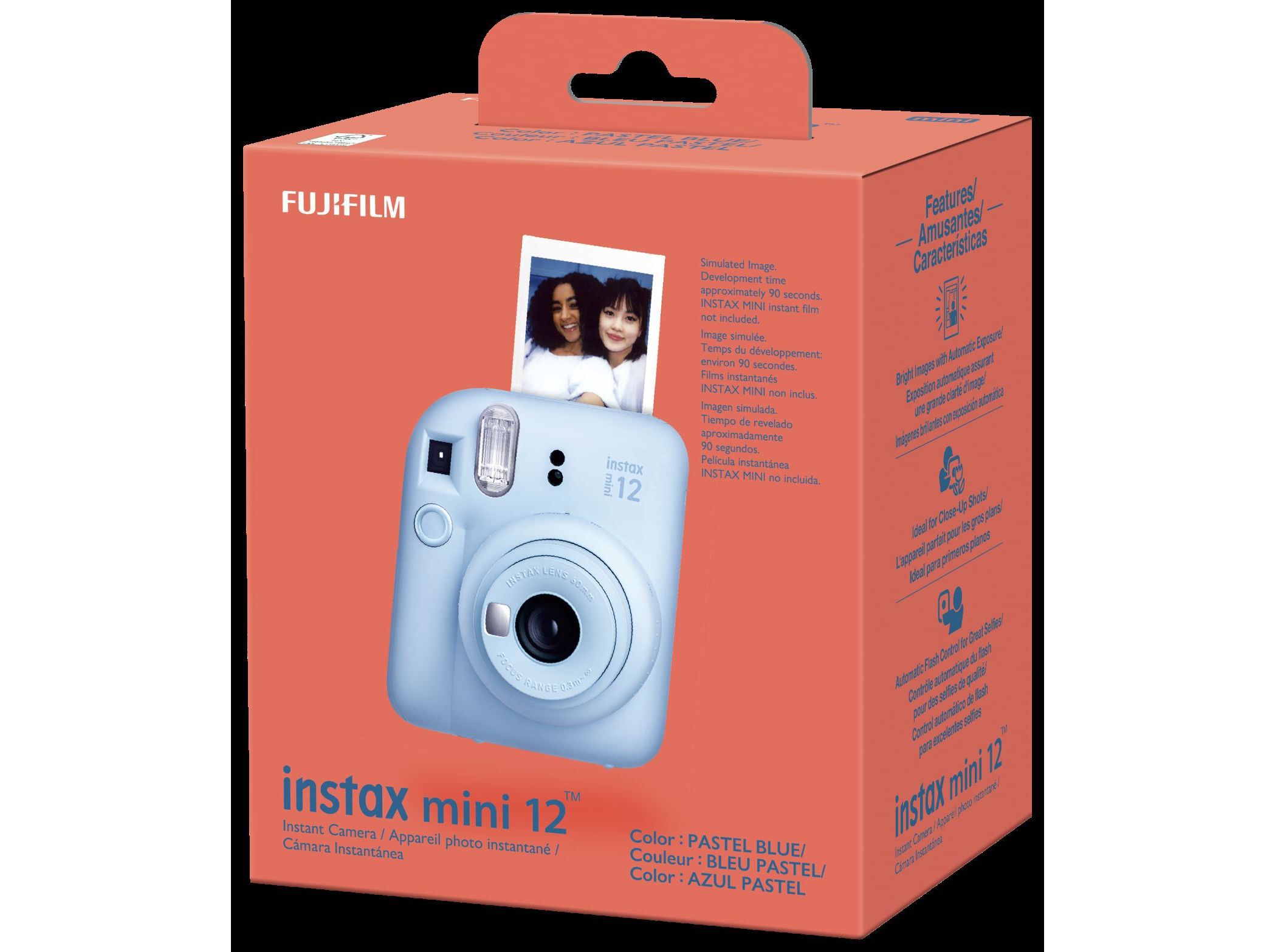 CAMARA ANAL&Oacute;GICA FUJFILM INSTAX MINI 12 BLUE image number 1