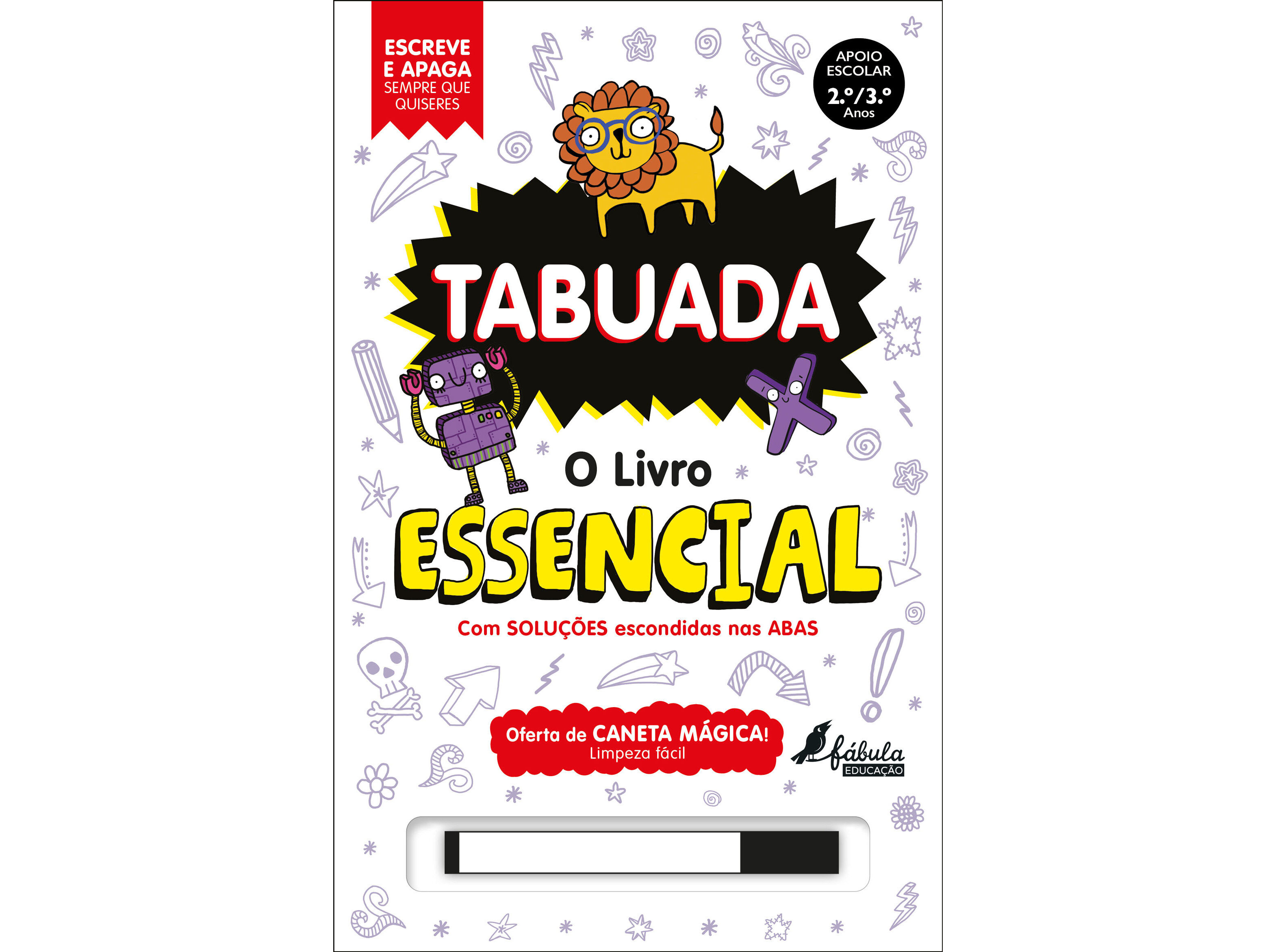 LIVRO TABUADA: ESCREVE E APAGA O LIVRO ESSENCIAL image number 0