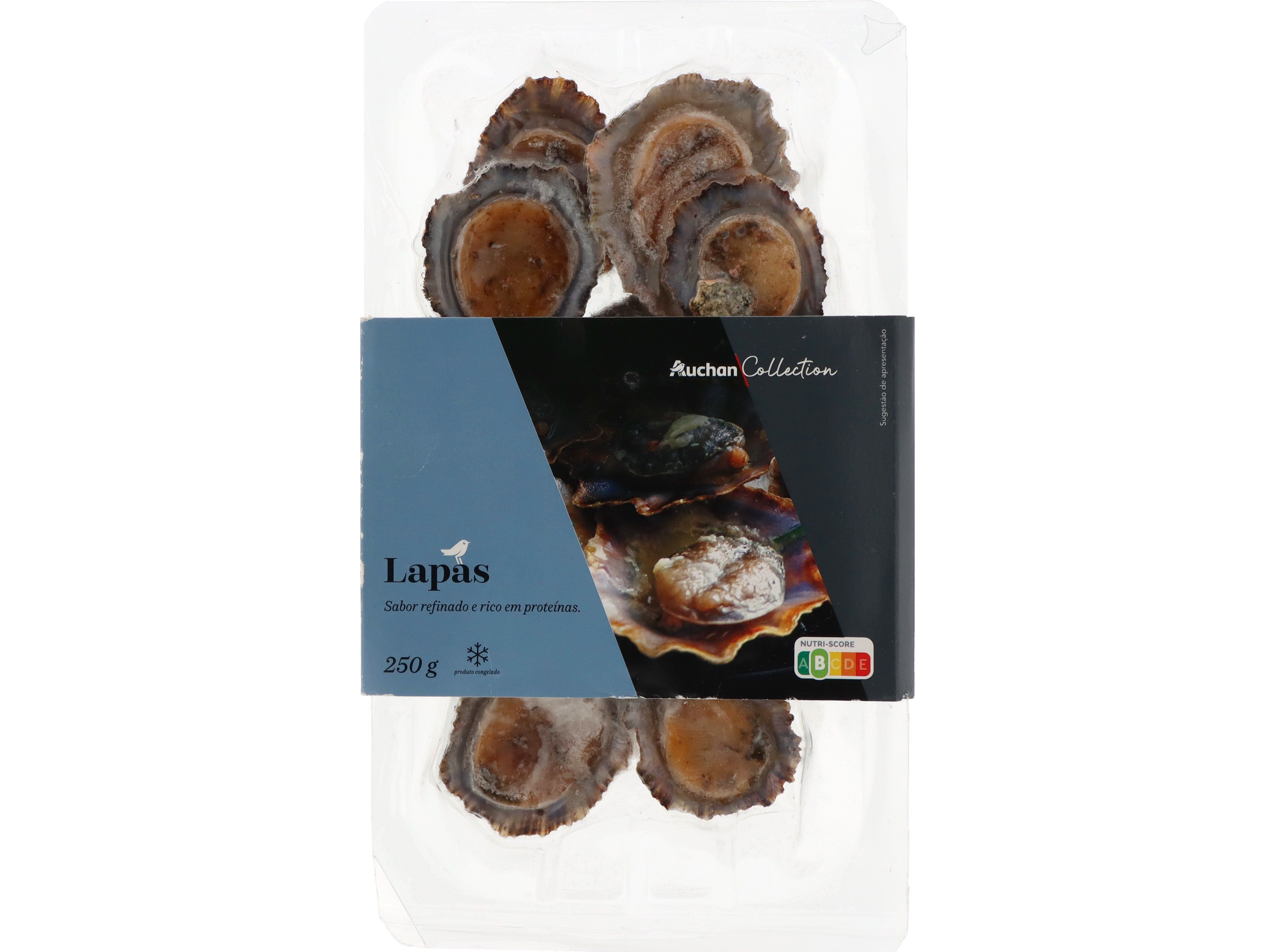 LAPAS AUCHAN COLLECTION ULTRACONGELADAS 250G