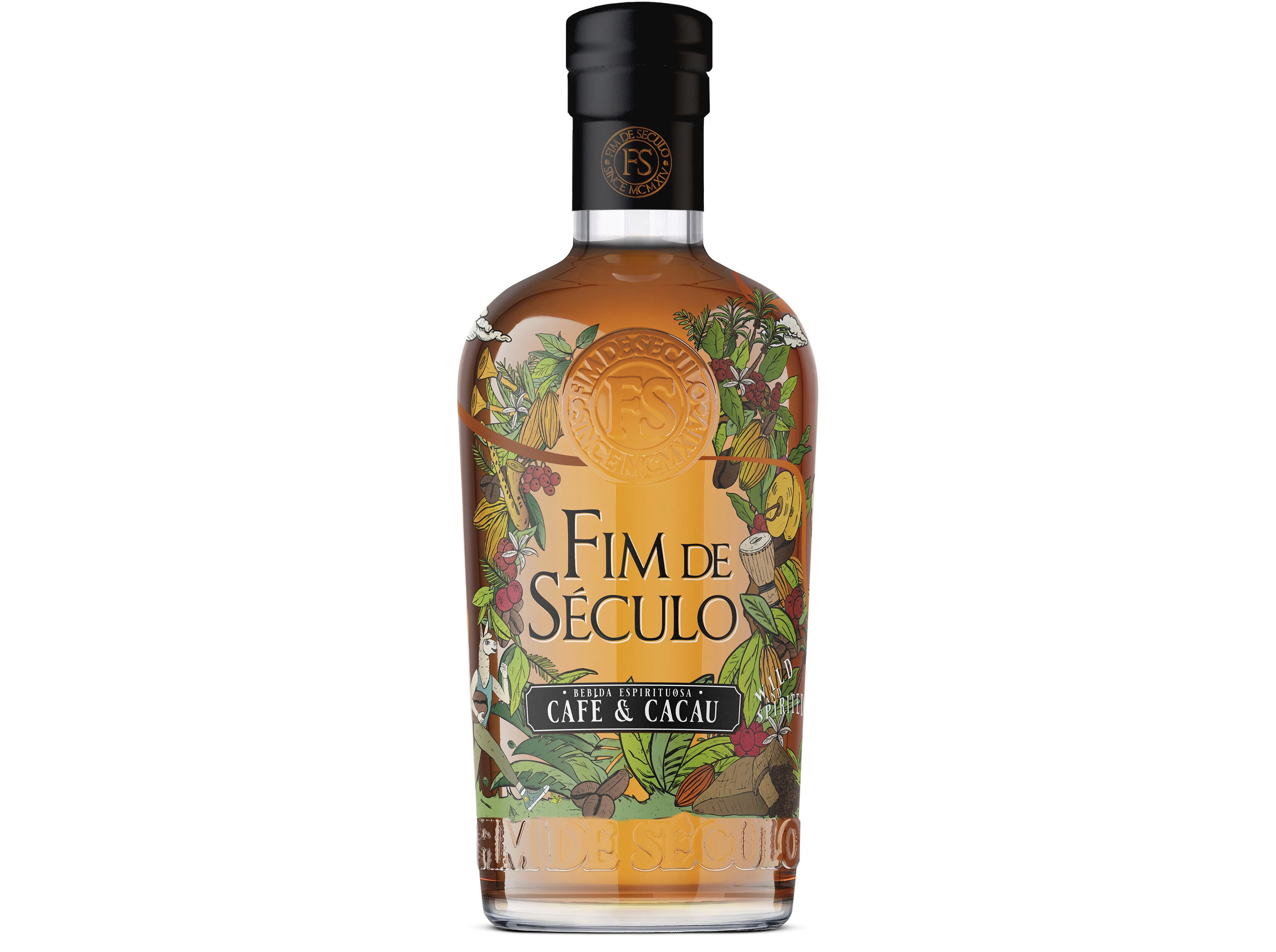 AGUARDENTE FIM DE S&Eacute;CULO CAF&Eacute;&CACAU 0.70L